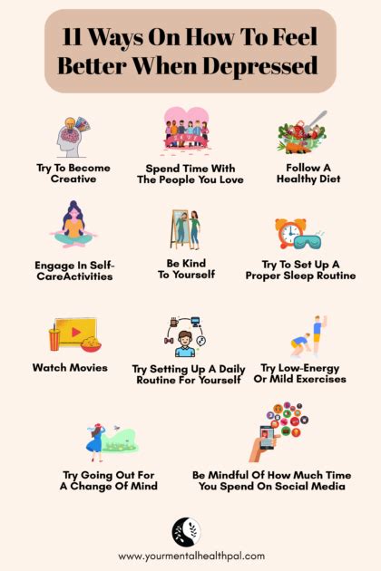 12 Ways to Feel Better when Depressed .